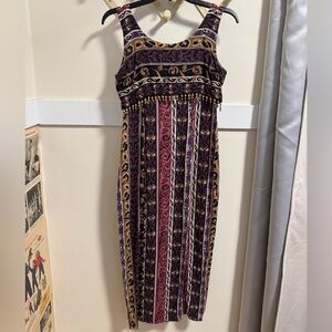 Vintage Dress With Beaded Details